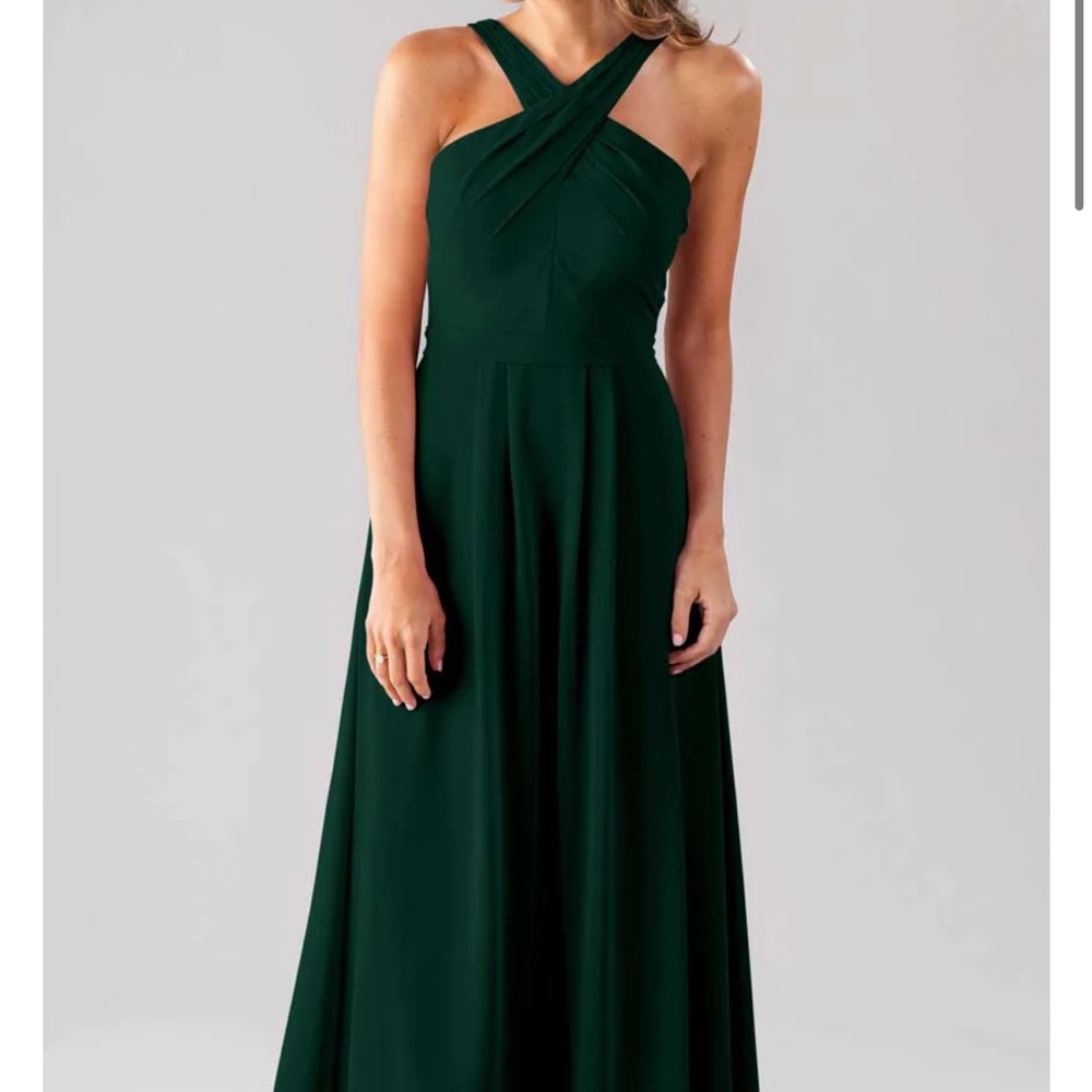 Kennedy Blue Elena Dress Forest Green
